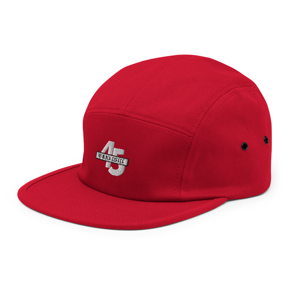 45 Black Coffee Five Panel Cap