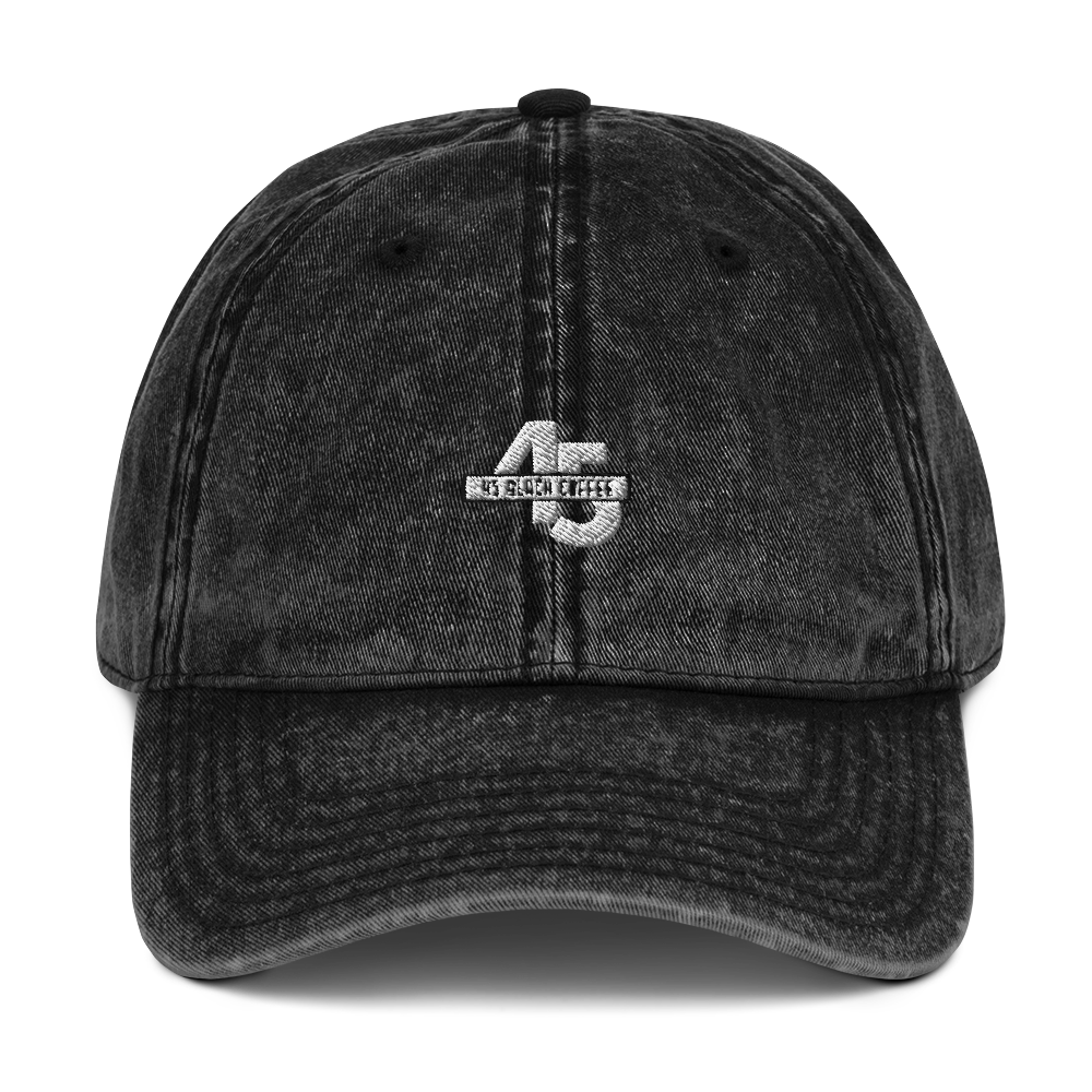 45 Black Coffee Vintage Cotton Twill Cap