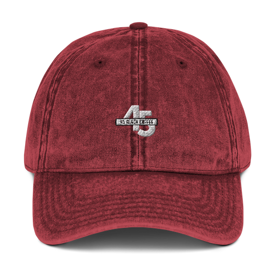 45 Black Coffee Vintage Cotton Twill Cap