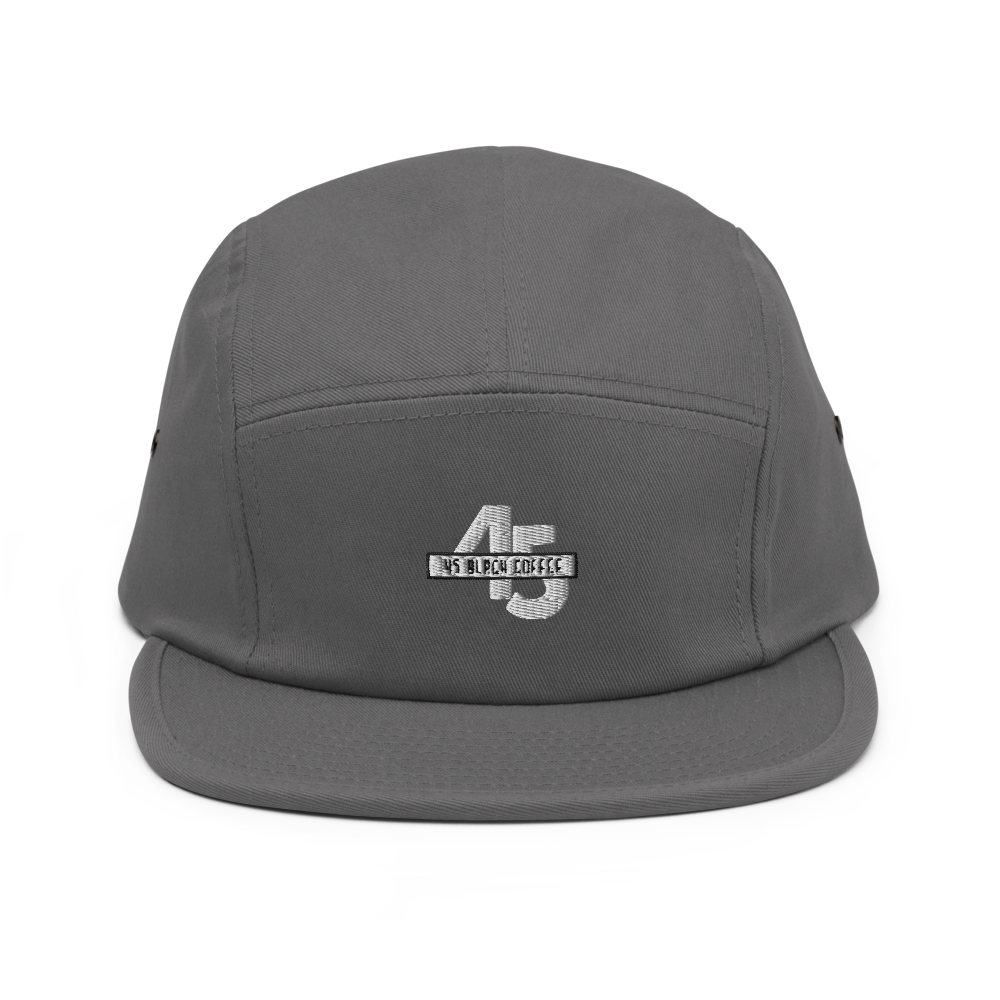 45 Black Coffee Five Panel Cap