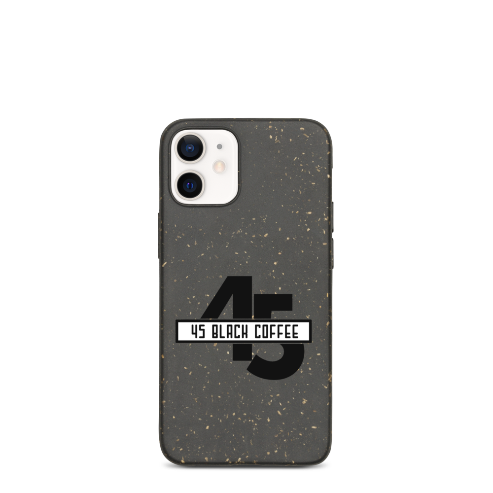 45 Black Coffee Biodegradable Phone Case