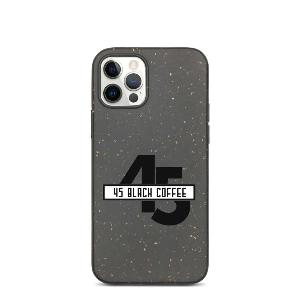 45 Black Coffee Biodegradable Phone Case