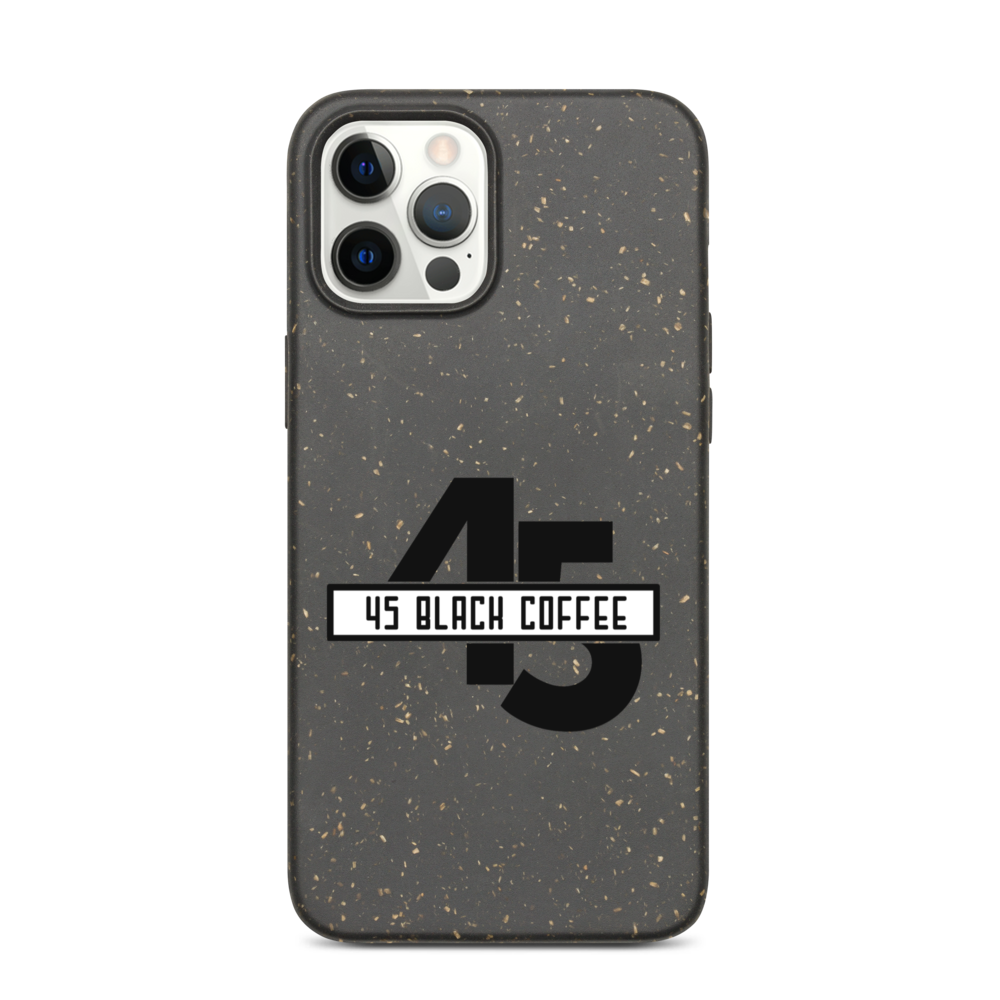 45 Black Coffee Biodegradable Phone Case