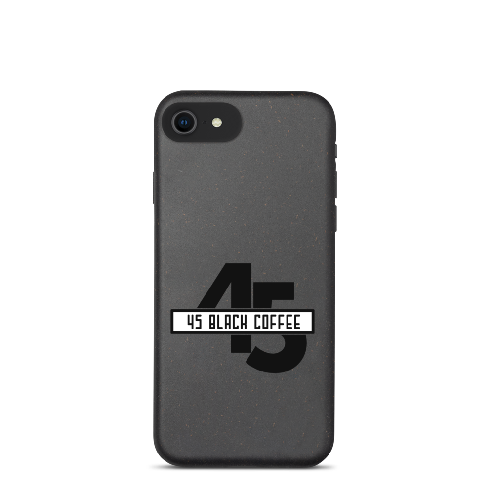 45 Black Coffee Biodegradable Phone Case