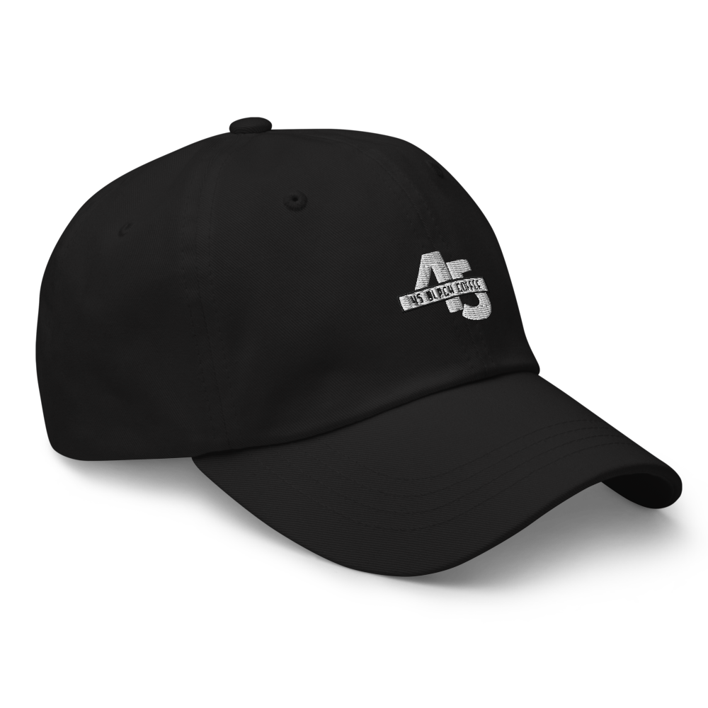 45 Black Coffee Dad Hat