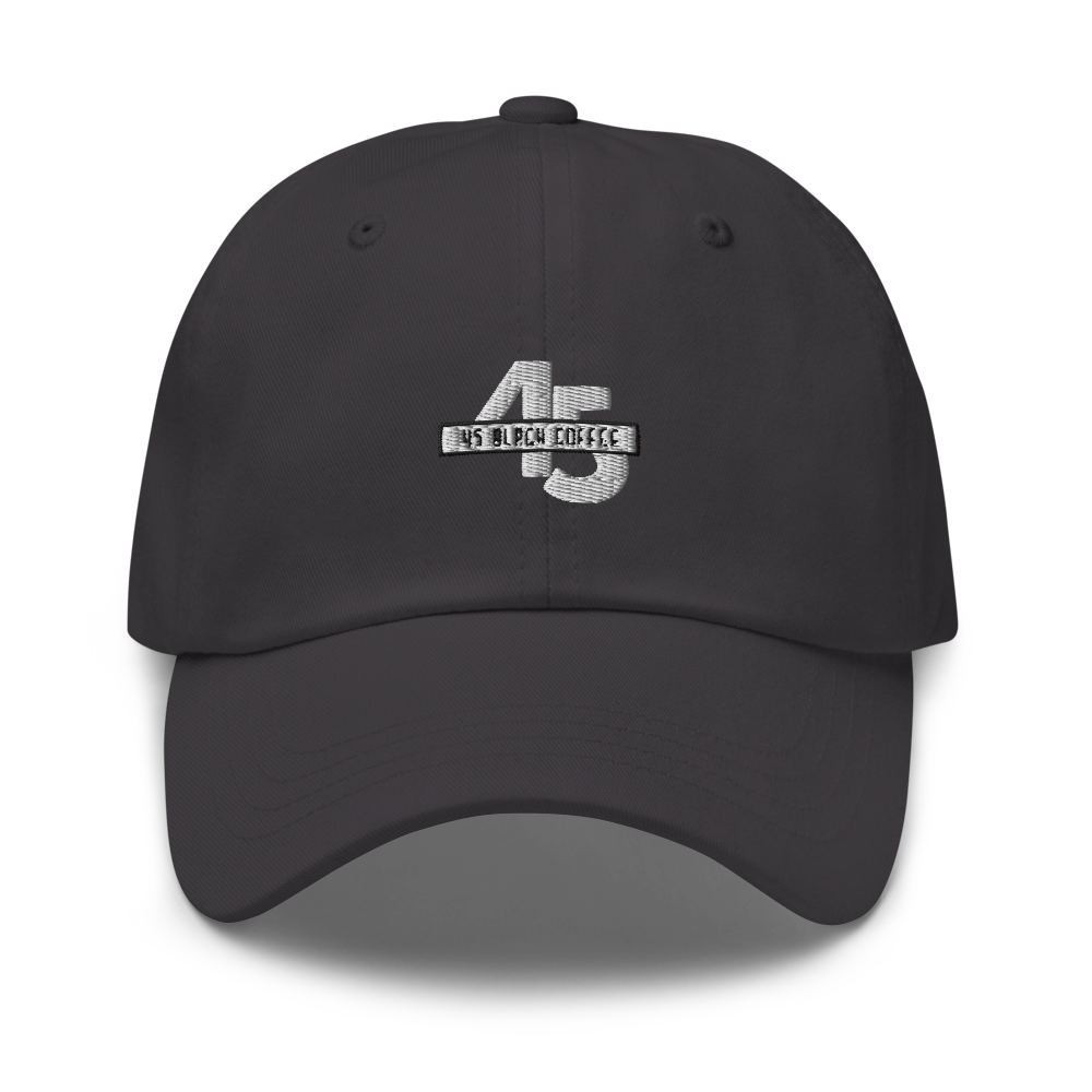 45 Black Coffee Dad Hat