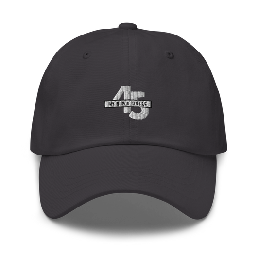 45 Black Coffee Dad Hat