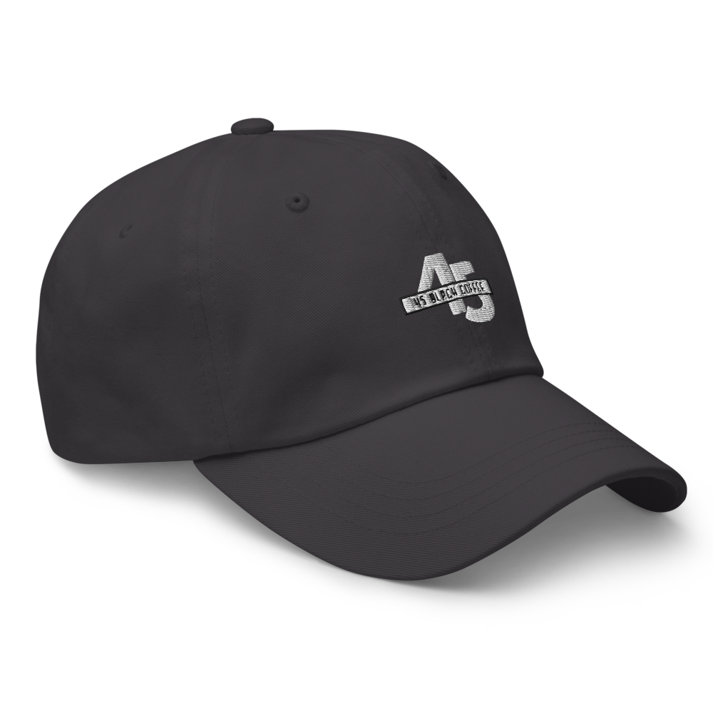 45 Black Coffee Dad Hat