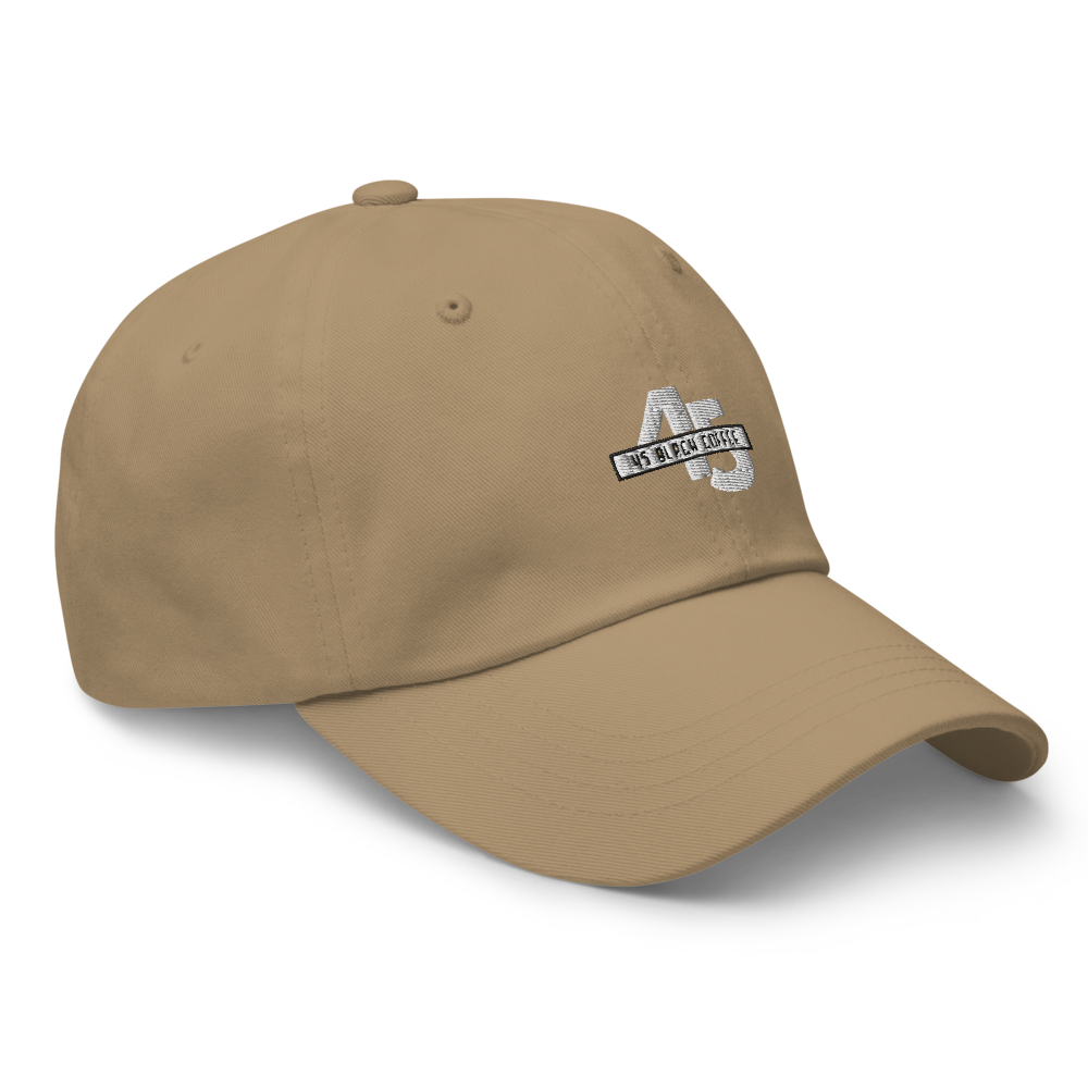 45 Black Coffee Dad Hat