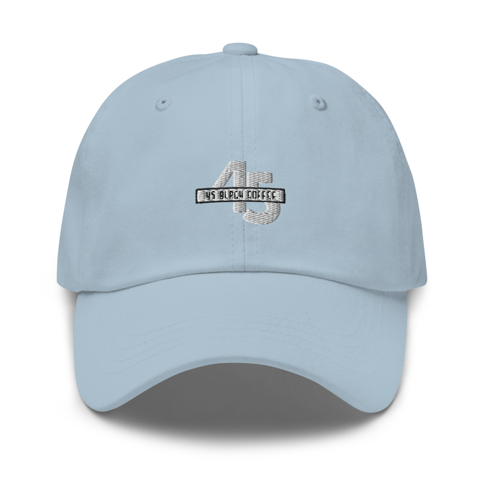 45 Black Coffee Dad Hat