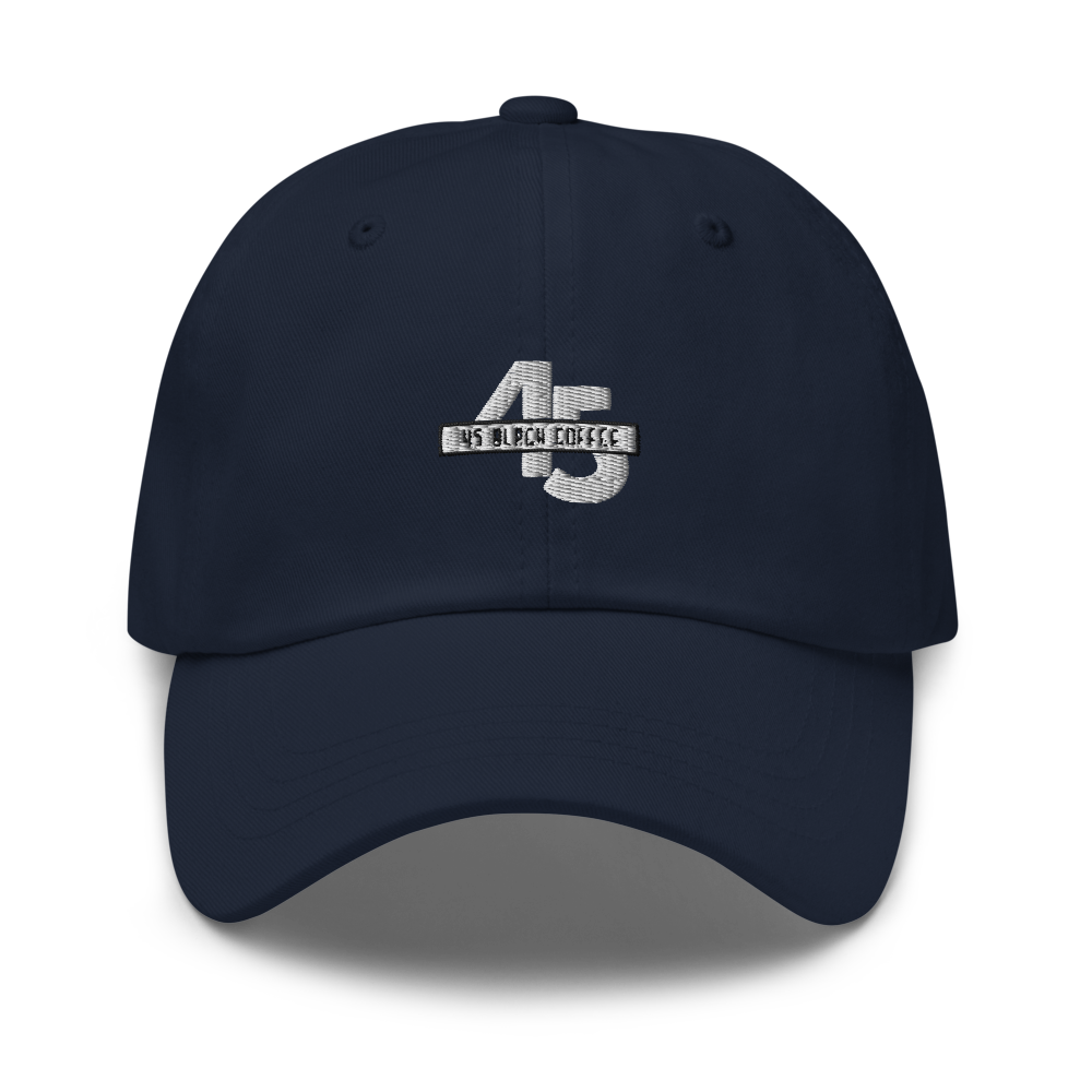 45 Black Coffee Dad Hat