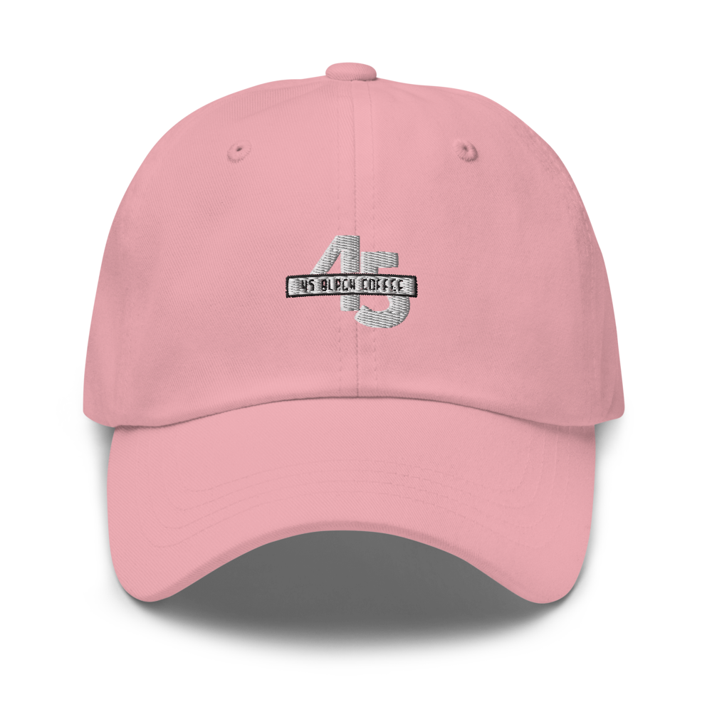 45 Black Coffee Dad Hat