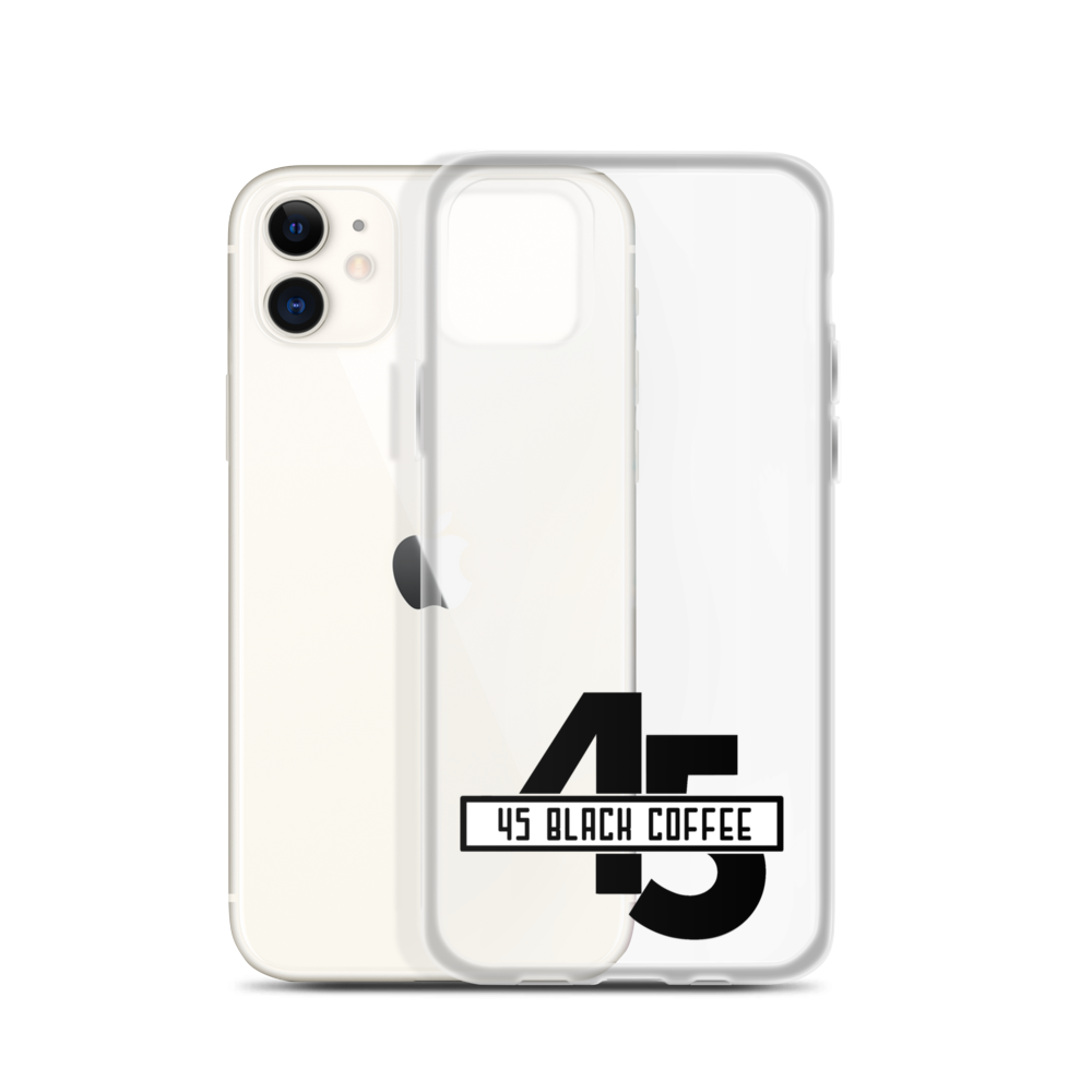 45 Black Coffee iPhone Case