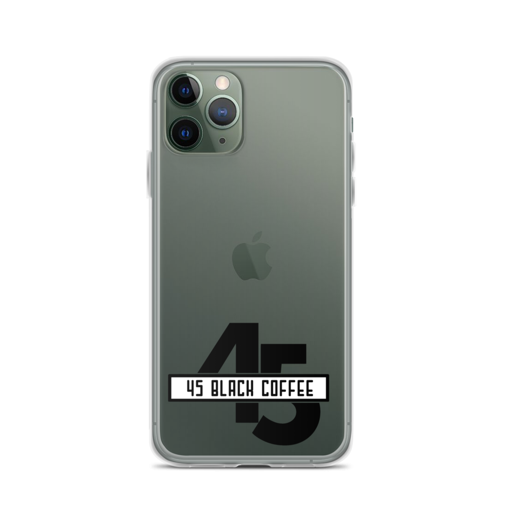 45 Black Coffee iPhone Case