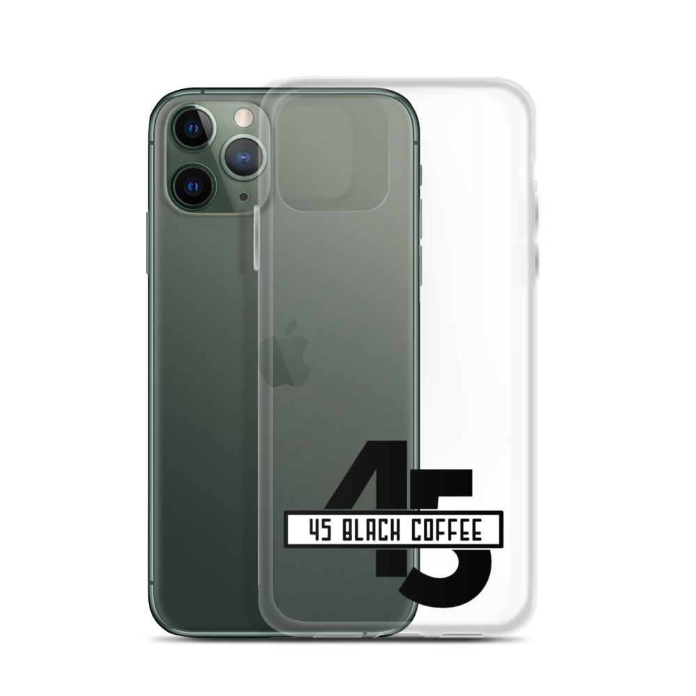 45 Black Coffee iPhone Case