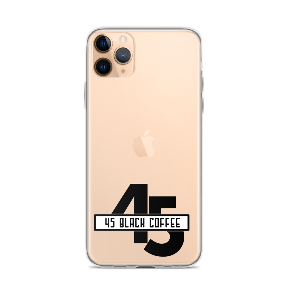 45 Black Coffee iPhone Case