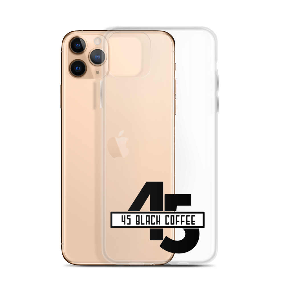 45 Black Coffee iPhone Case