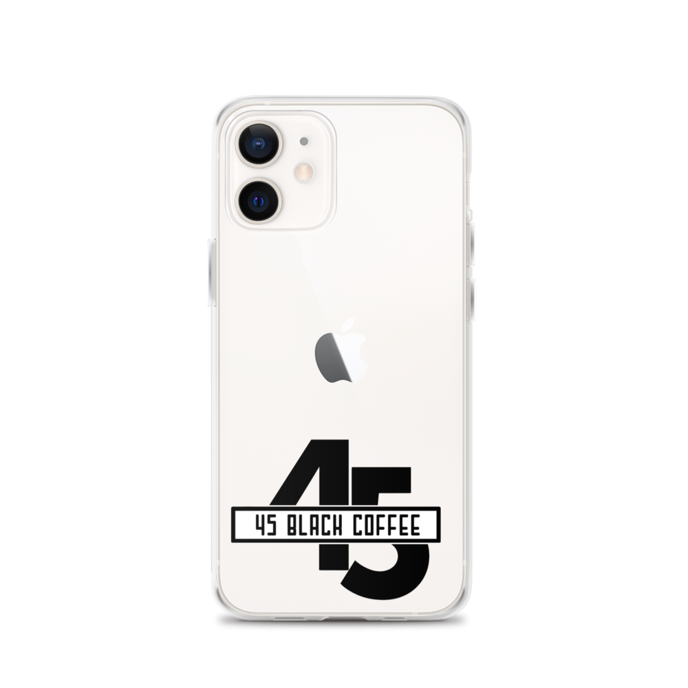 45 Black Coffee iPhone Case