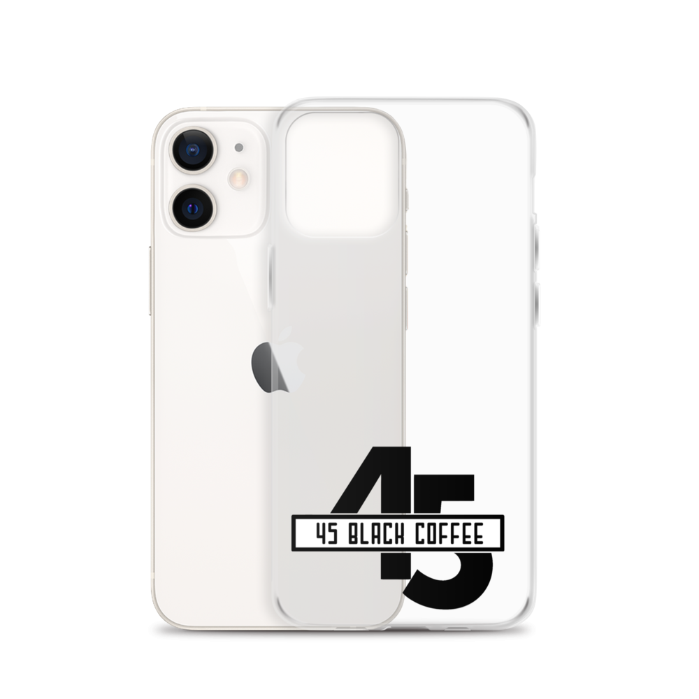 45 Black Coffee iPhone Case