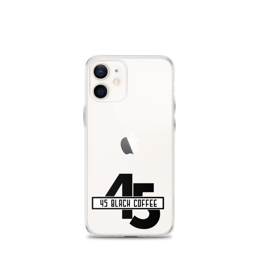 45 Black Coffee iPhone Case