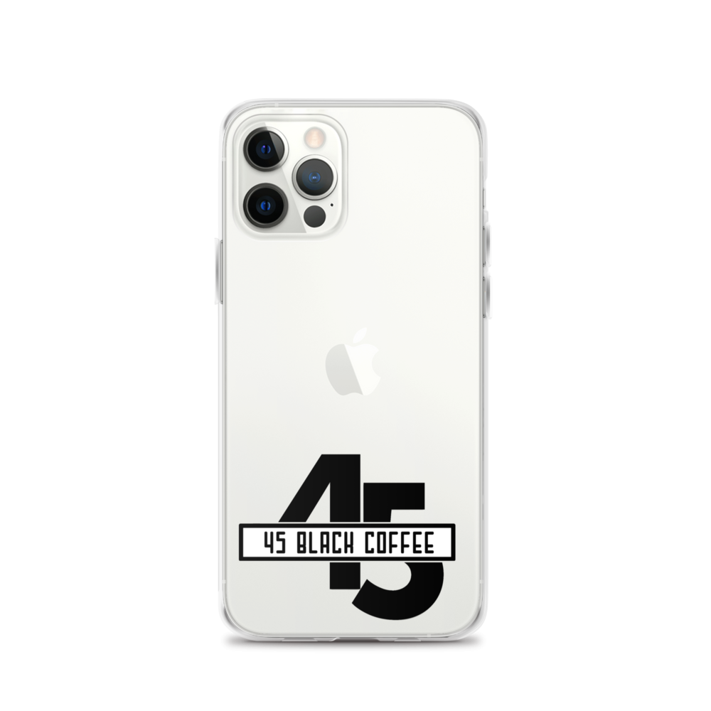 45 Black Coffee iPhone Case