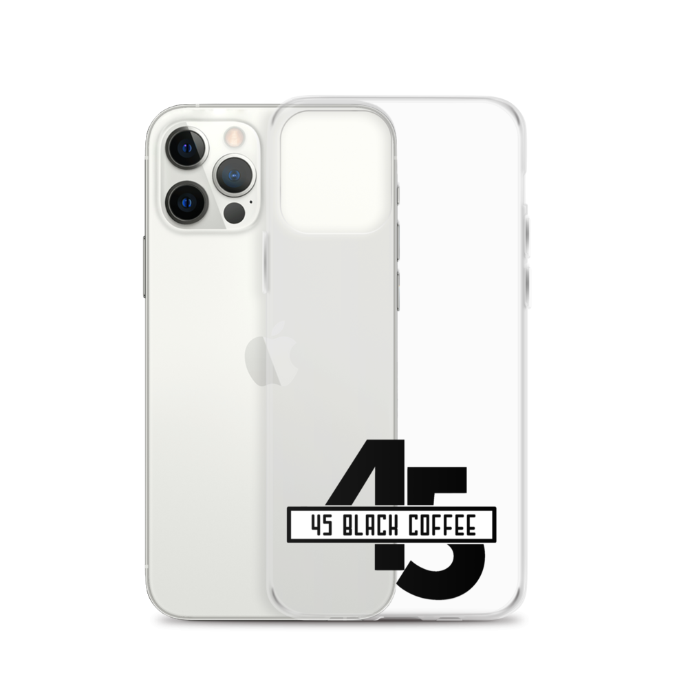 45 Black Coffee iPhone Case