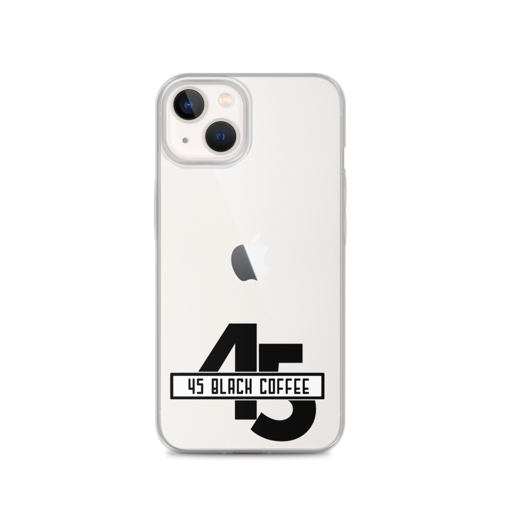 45 Black Coffee iPhone Case