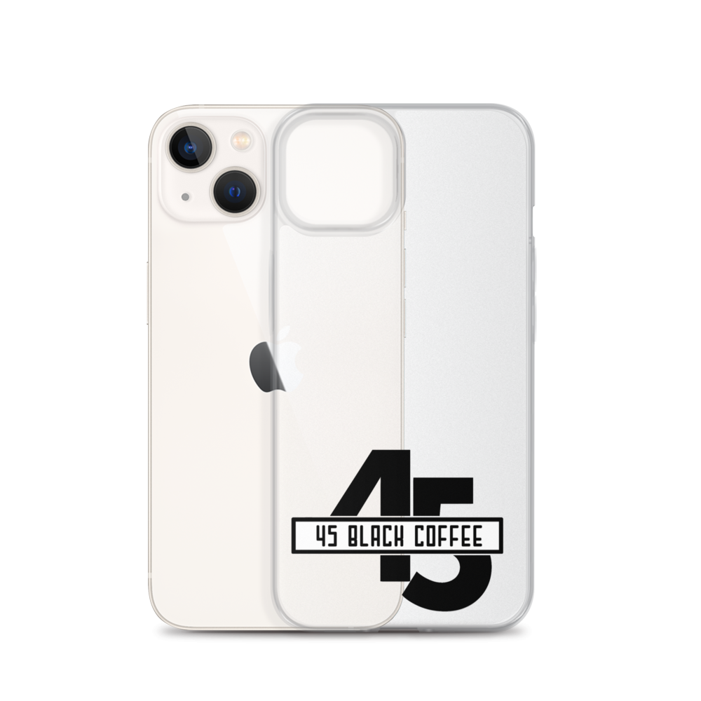 45 Black Coffee iPhone Case