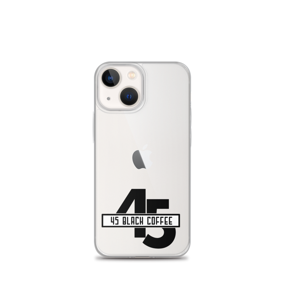 45 Black Coffee iPhone Case