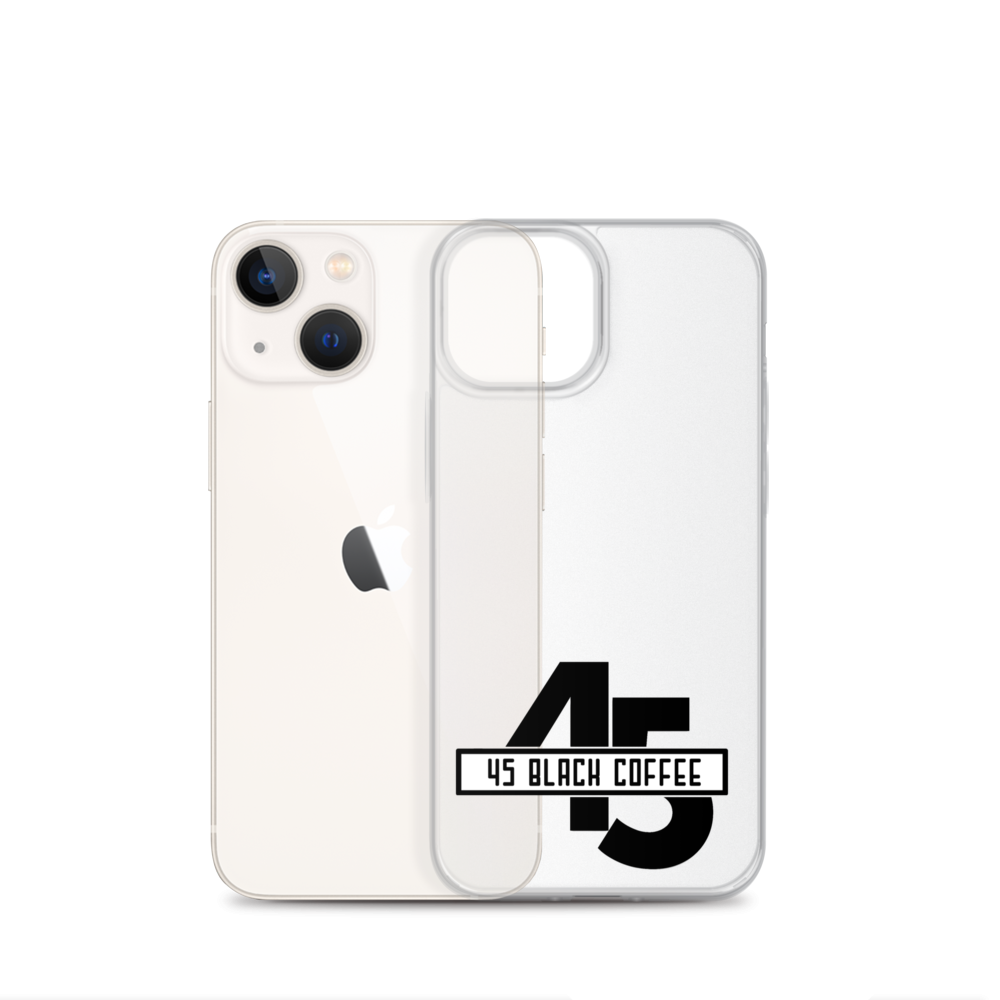 45 Black Coffee iPhone Case