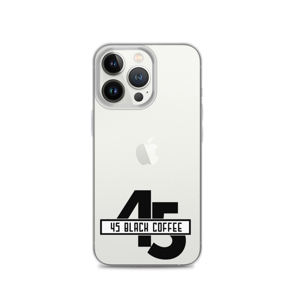 45 Black Coffee iPhone Case