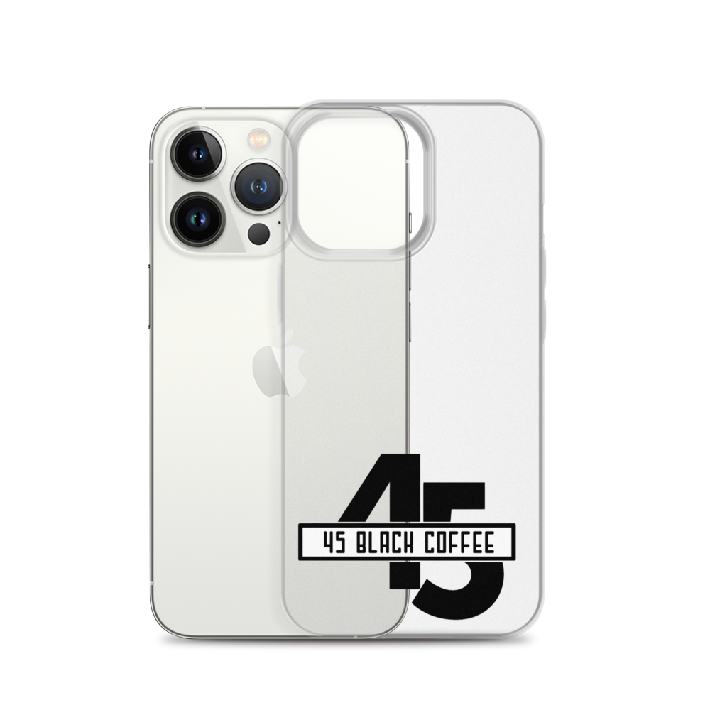 45 Black Coffee iPhone Case