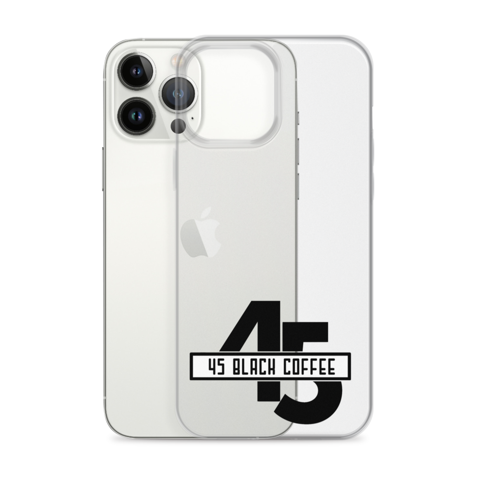 45 Black Coffee iPhone Case