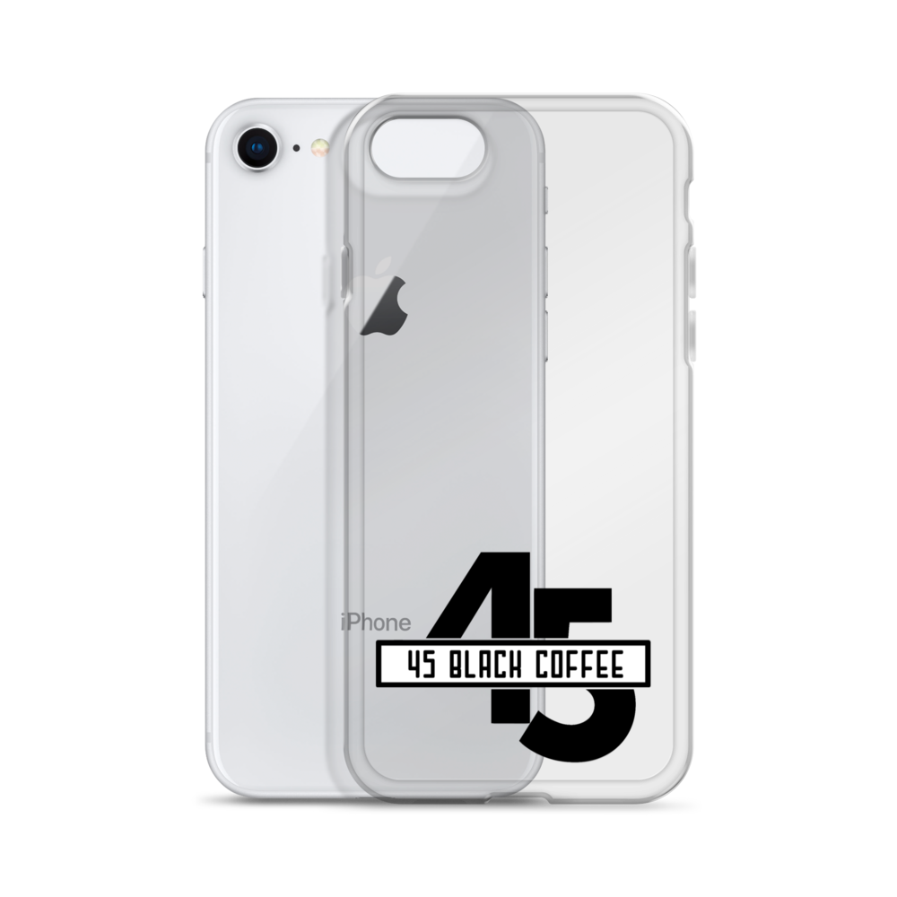 45 Black Coffee iPhone Case