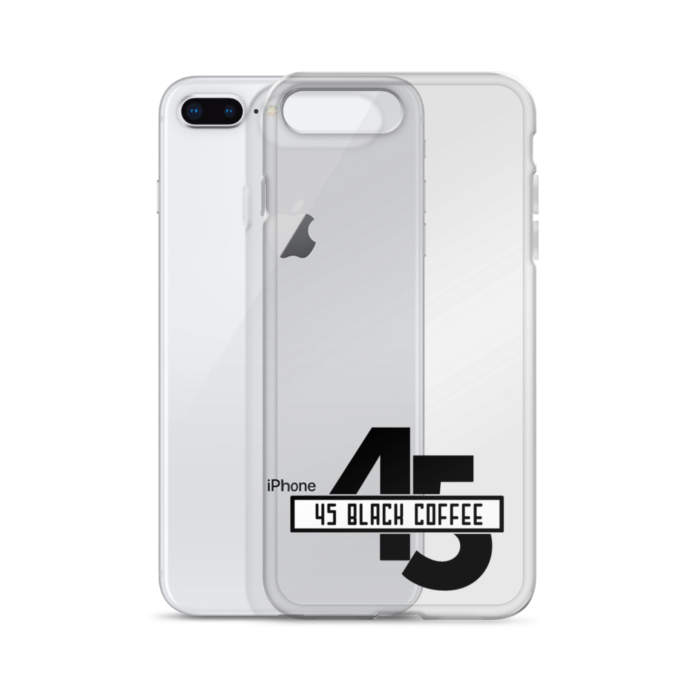 45 Black Coffee iPhone Case