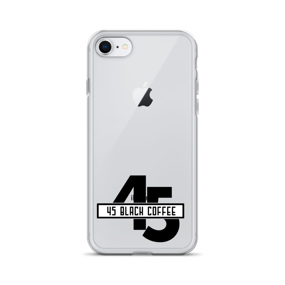 45 Black Coffee iPhone Case