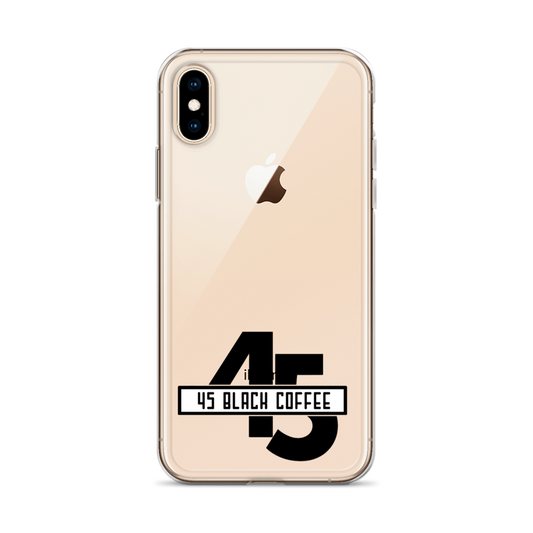 45 Black Coffee iPhone Case