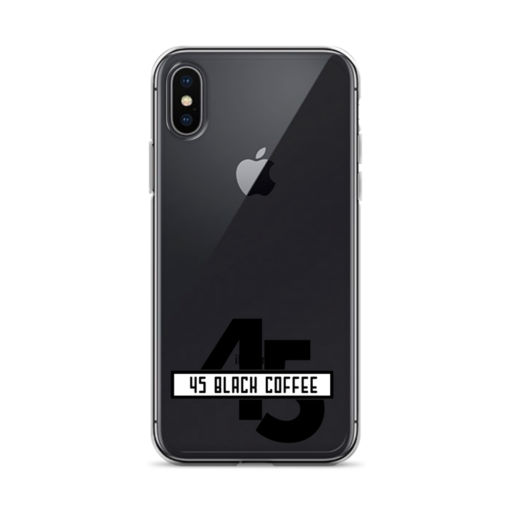 45 Black Coffee iPhone Case