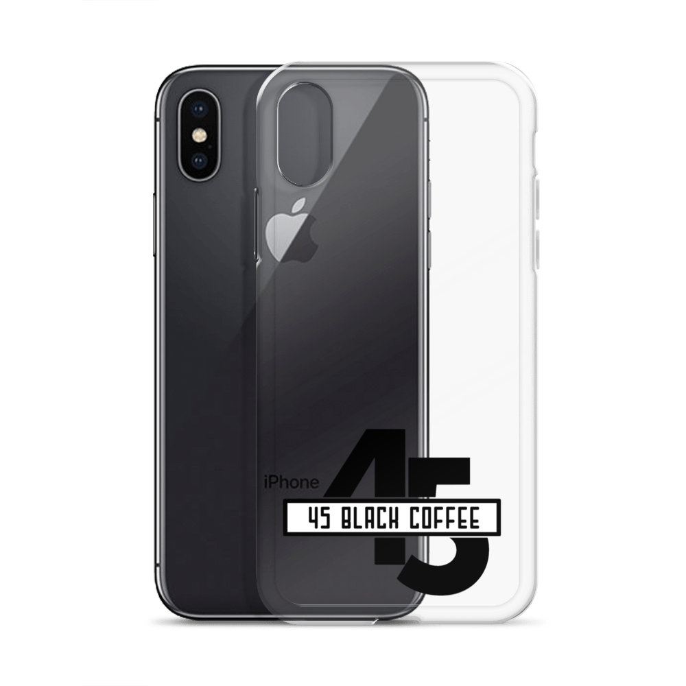 45 Black Coffee iPhone Case