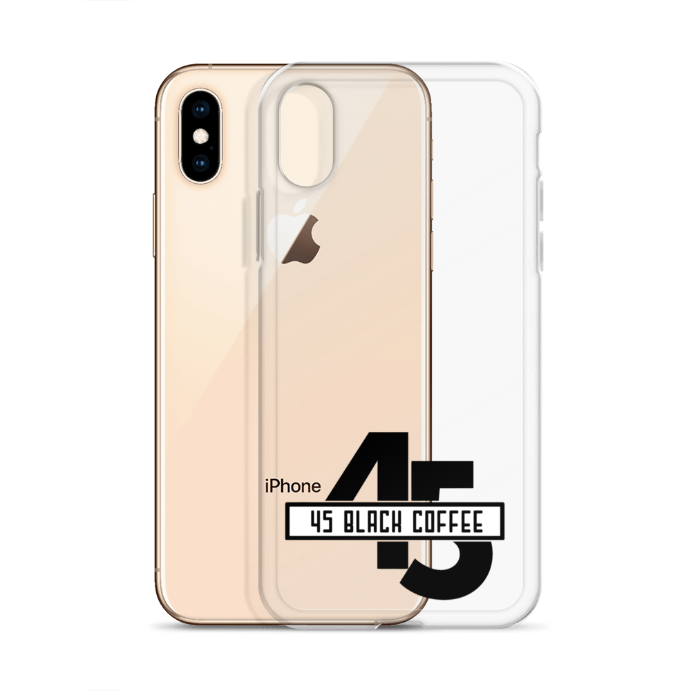 45 Black Coffee iPhone Case