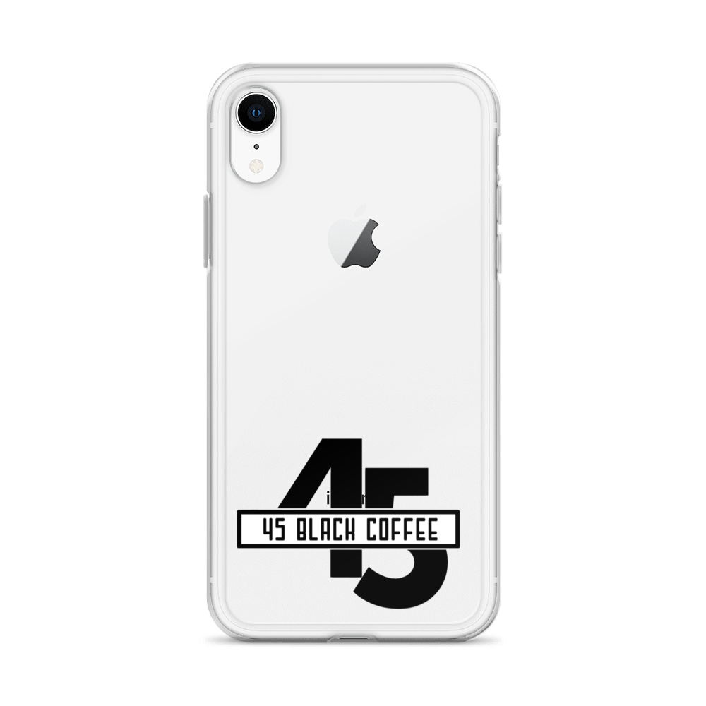 45 Black Coffee iPhone Case