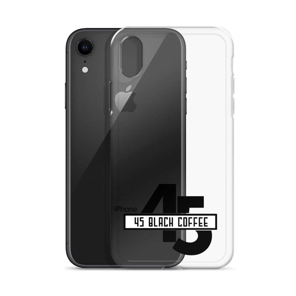 45 Black Coffee iPhone Case