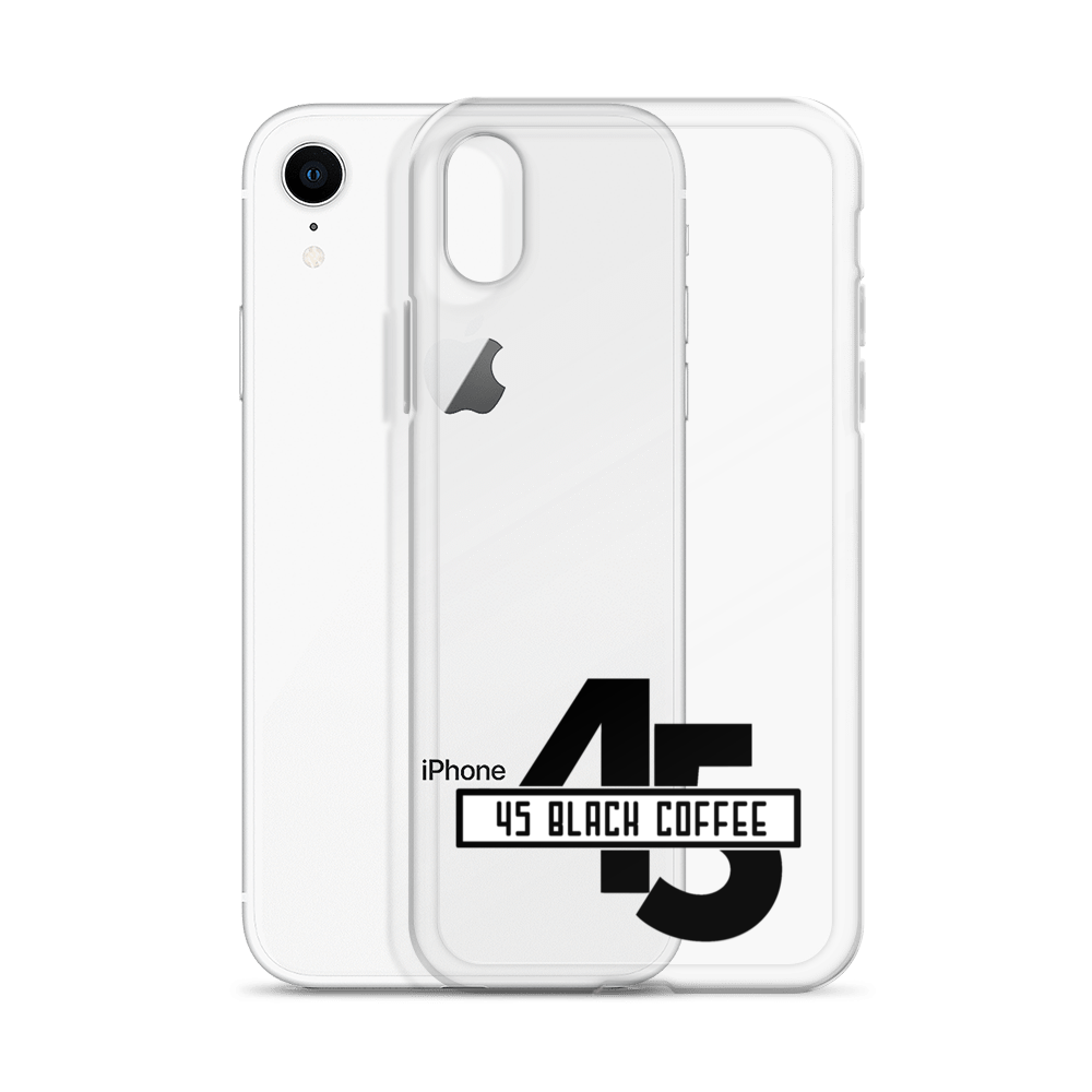 45 Black Coffee iPhone Case