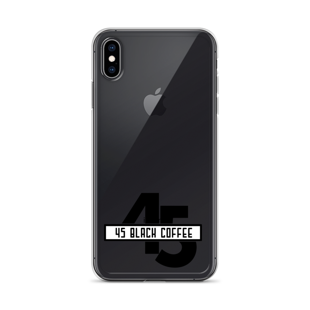 45 Black Coffee iPhone Case