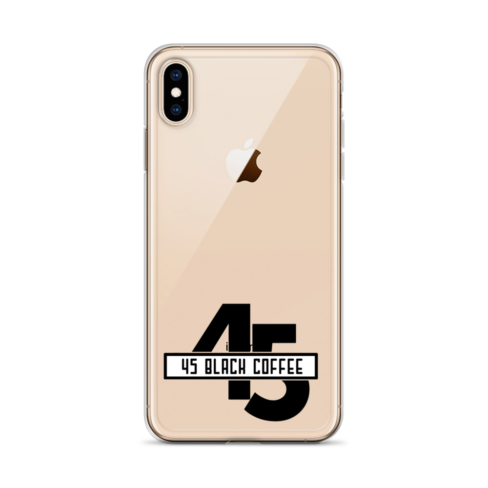 45 Black Coffee iPhone Case