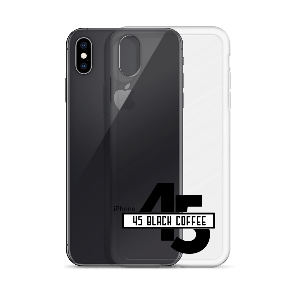 45 Black Coffee iPhone Case