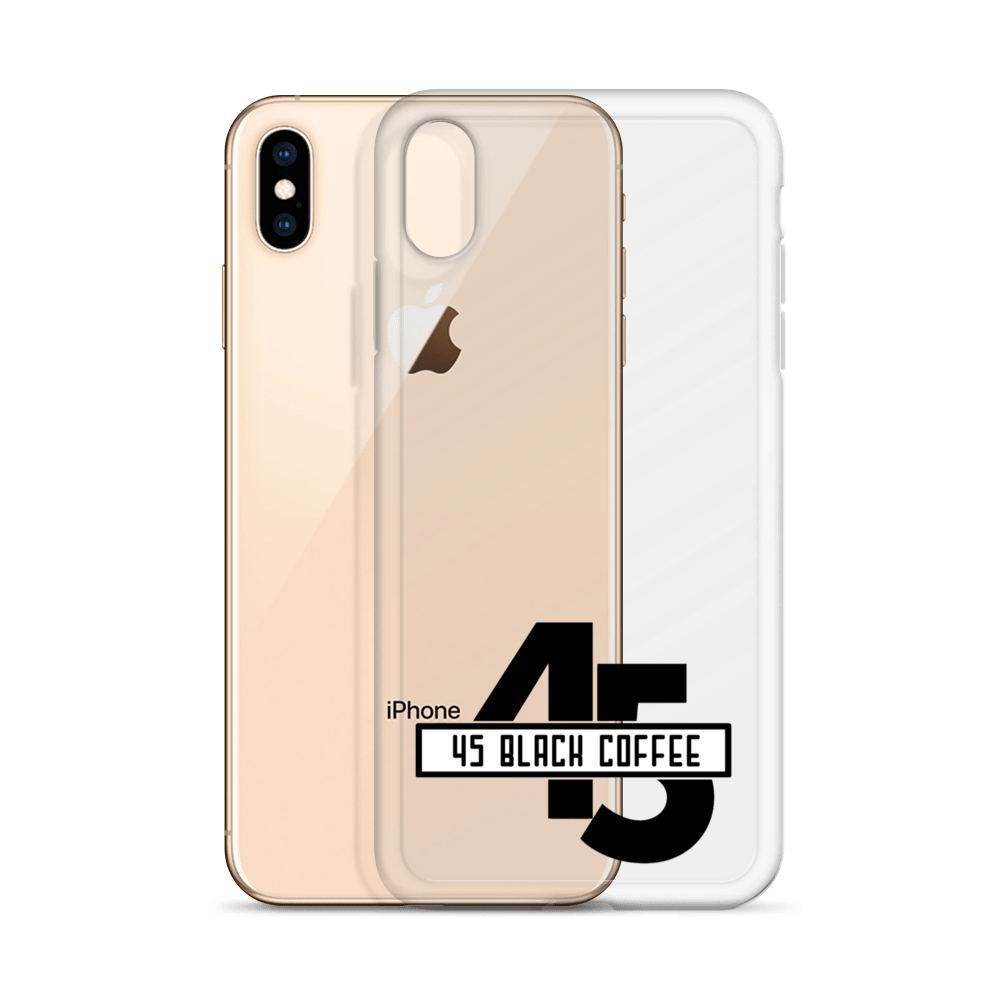 45 Black Coffee iPhone Case