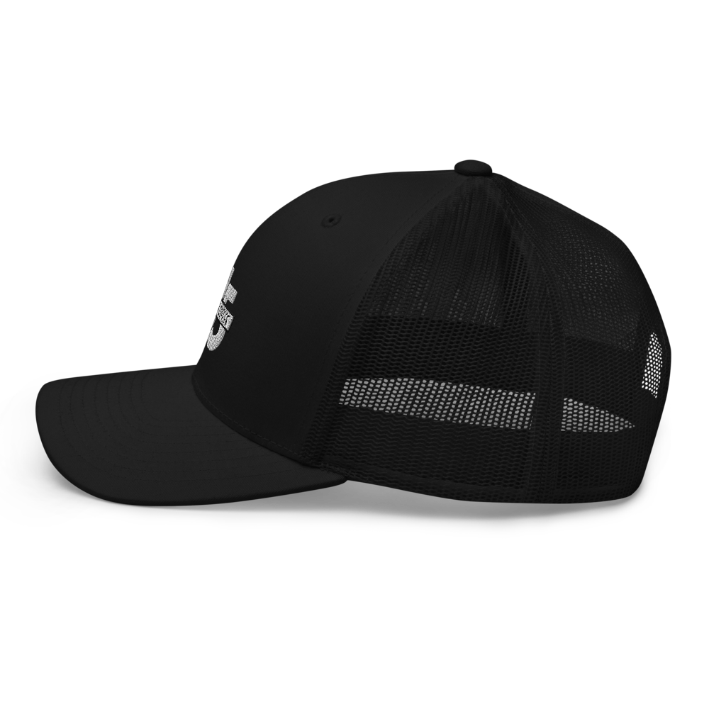 45 Black Coffee Trucker Cap