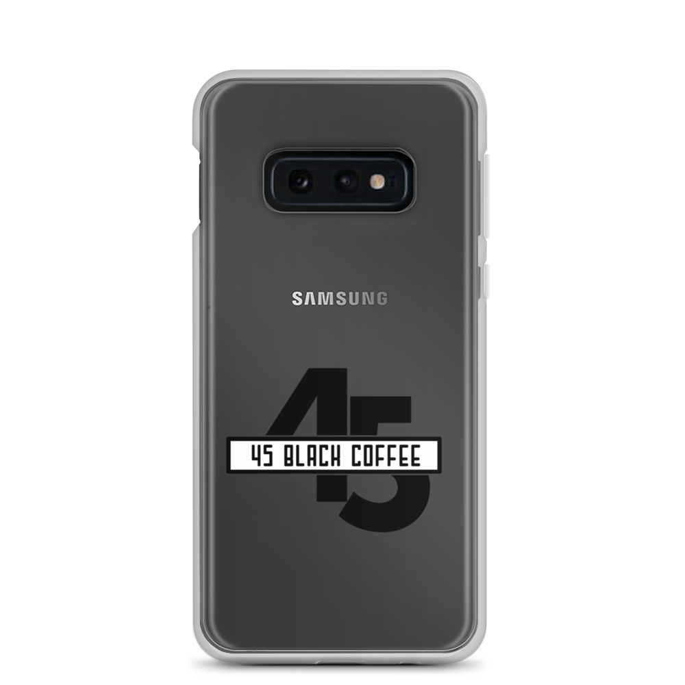 45 Black Coffee Samsung Case