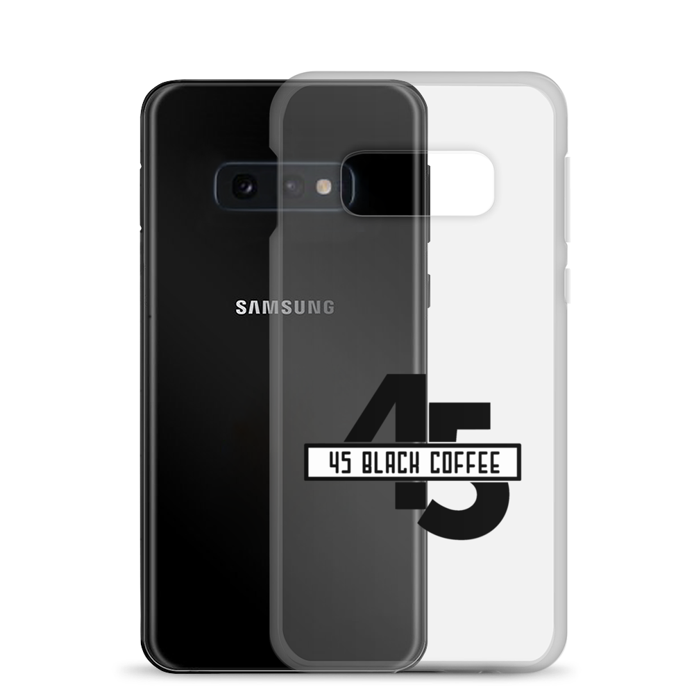 45 Black Coffee Samsung Case